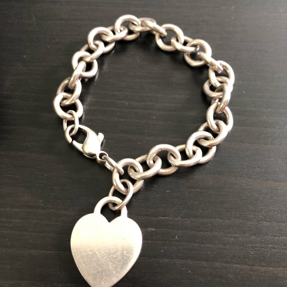 Original Round Link With Heart Bracelet